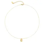 LIVKE’s vintage genuine pearl necklace with 18K gold-plated chain, styled with a black silk dress for timeless elegance.