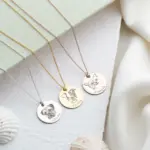 Personalized Stainless Steel Pet Memorial Necklace with Laser-Etched Pet Name "Bella" and Owner's Phone Number - Hypoallergenic Pet Keepsake Jewelry