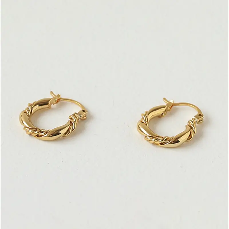 Asymmetrical Titanium Hoops - Hypoallergenic Geometric Earrings for Sensitive Ears, Punk & Minimalist Style